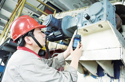 臨渙選煤廠 檢測設(shè)備有了 聽診器 圖片新聞